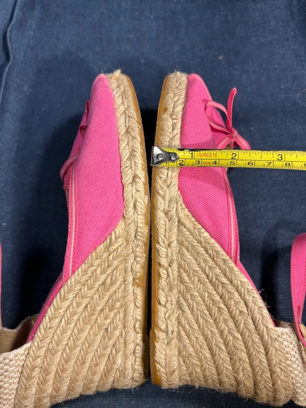 Elena Solano espadrilles wedge made in Spain peep toe